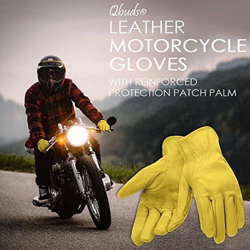 Cowhide Leather Motorcycle Gloves X9538