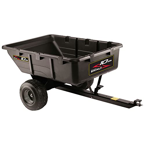 10 cu.ft. 650lb Heavy Duty Poly Utility Cart & Dump Trailer H991407