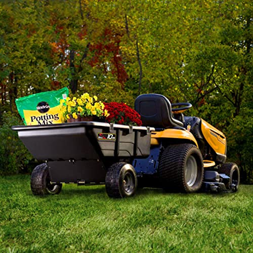 10 cu.ft. 650lb Heavy Duty Poly Utility Cart & Dump Trailer H991407