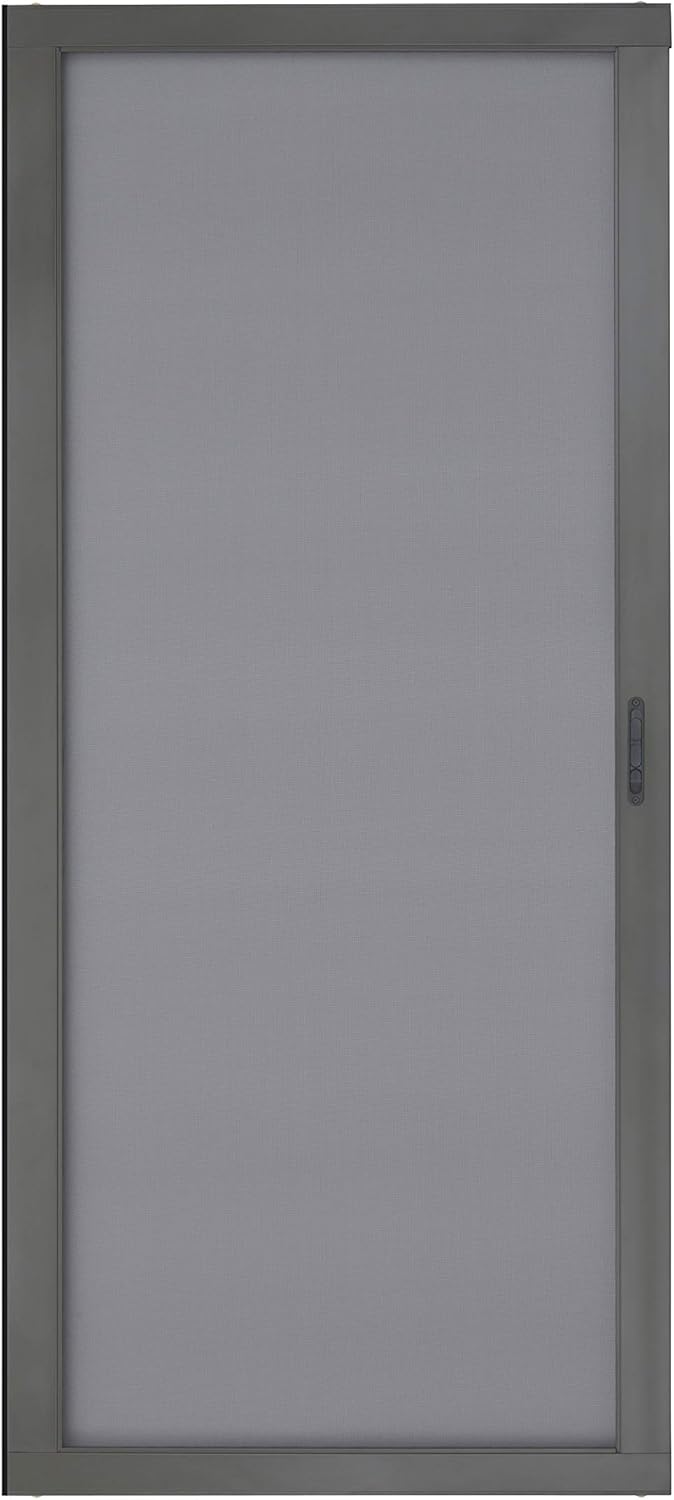 Heavy Duty Aluminum Sliding Patio Screen Door Kit (36"x96", White) Z470153