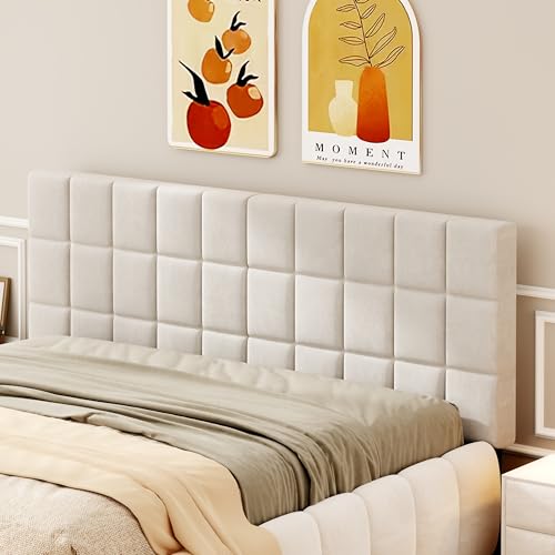 Velvet Upholstered Headboard for King Size Bed C16999