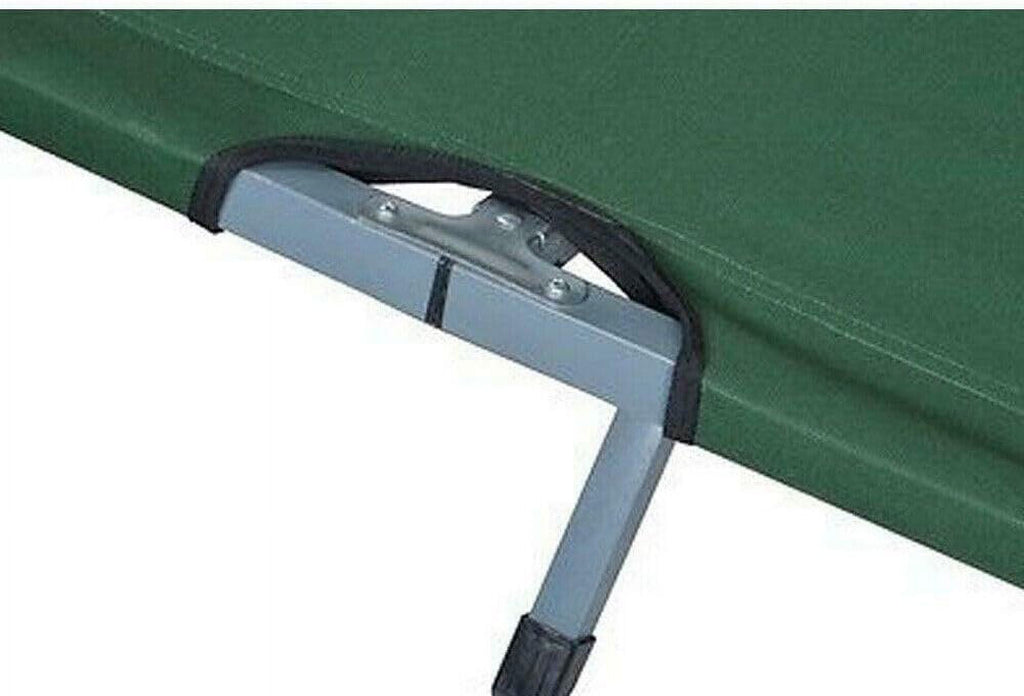 Folding Camping Cot Oxford with Carry Bag (Blue) D667347