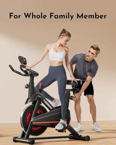 Compact Indoor Cycling Bike with Padded Seat D273298