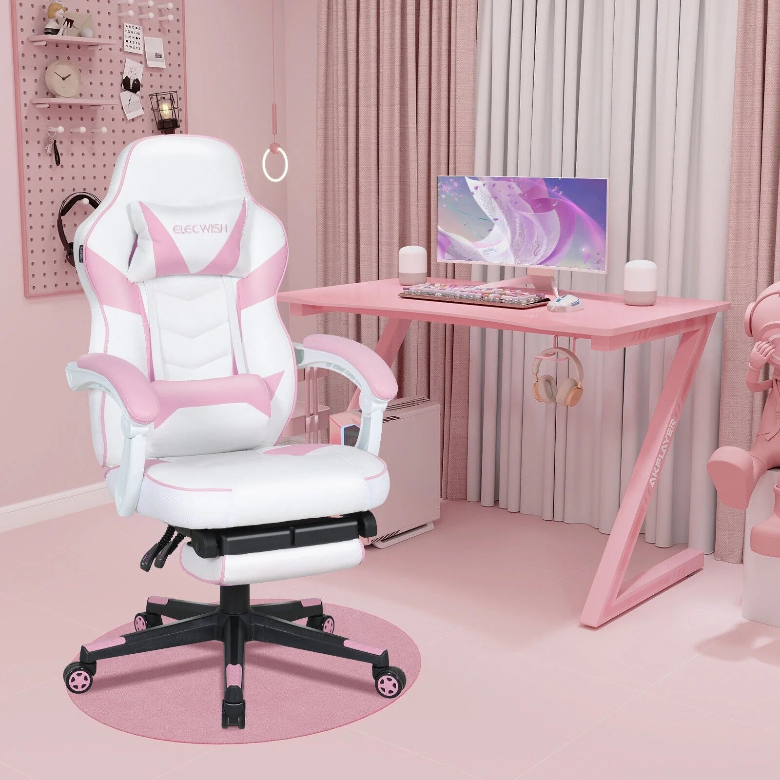 Pink Gaming Chair F309687