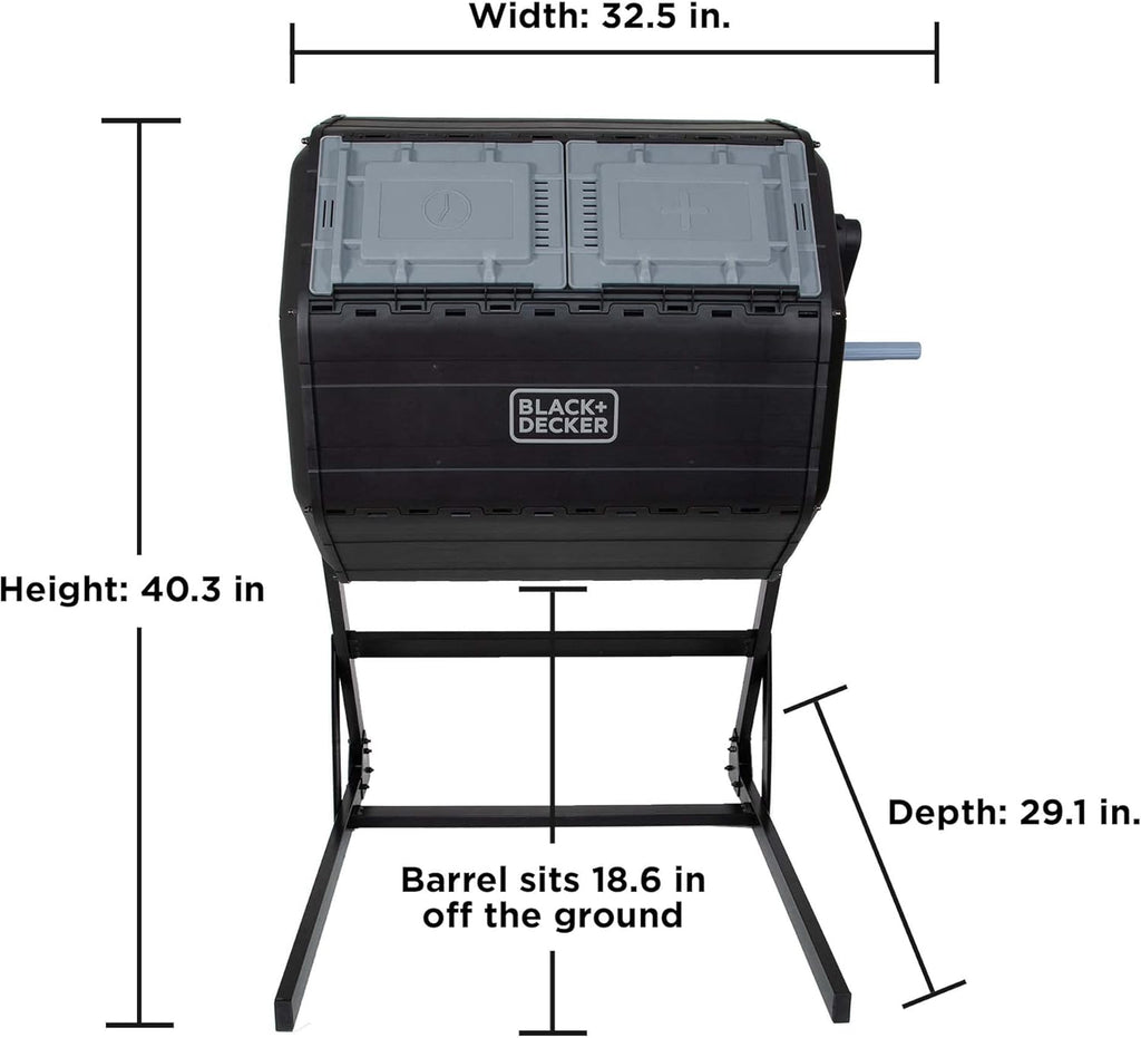 40 Gallon Dual Chamber Composter L99394