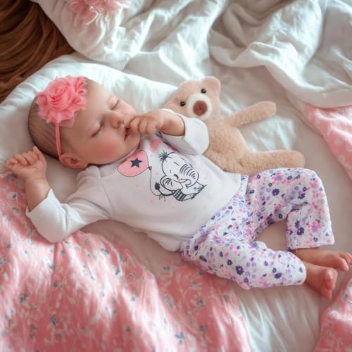 17 Inch Realistic Reborn Baby Doll with Feeding Kit Y5537