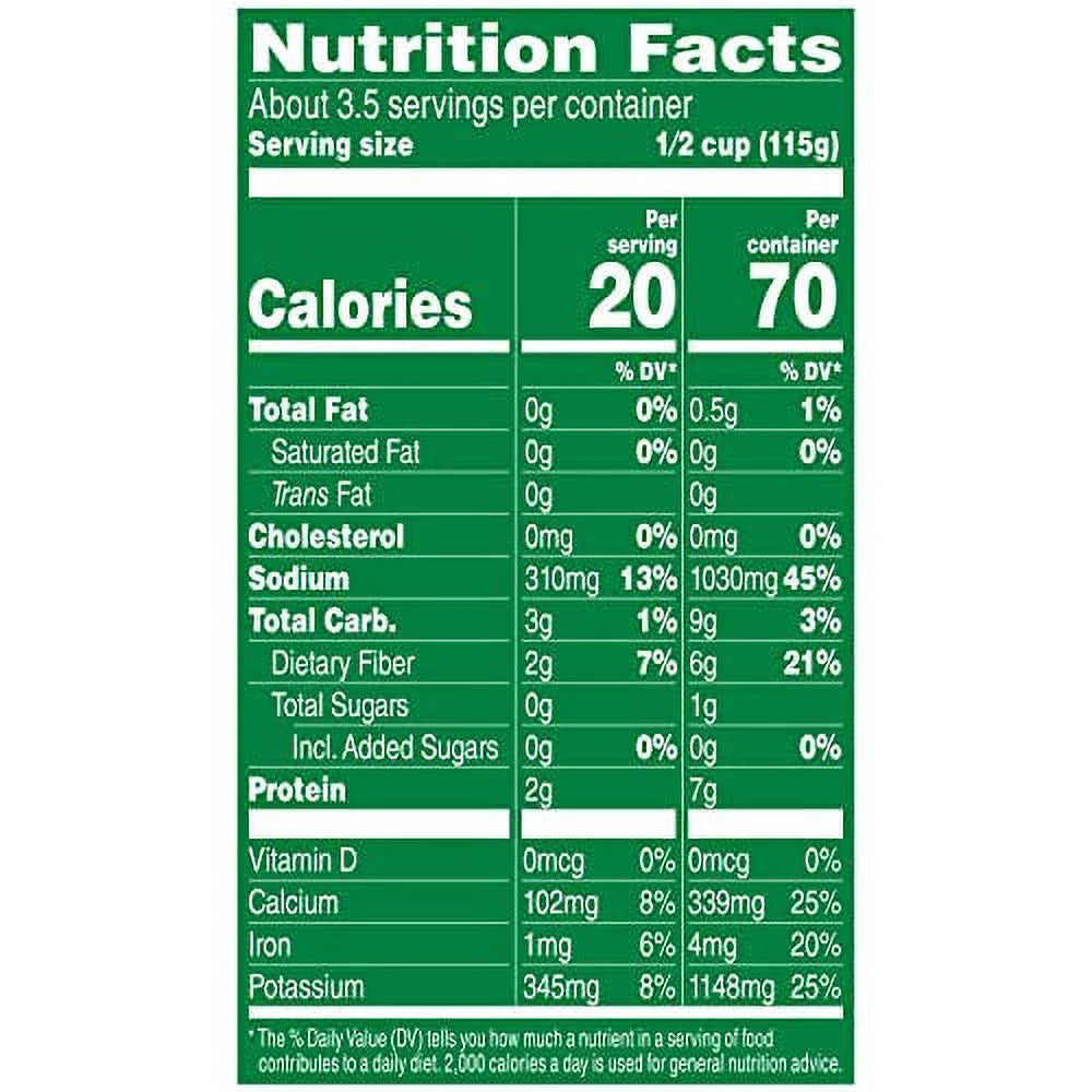 Canned Leaf Spinach, 13.5 Ounce (Pack of 12) N7448