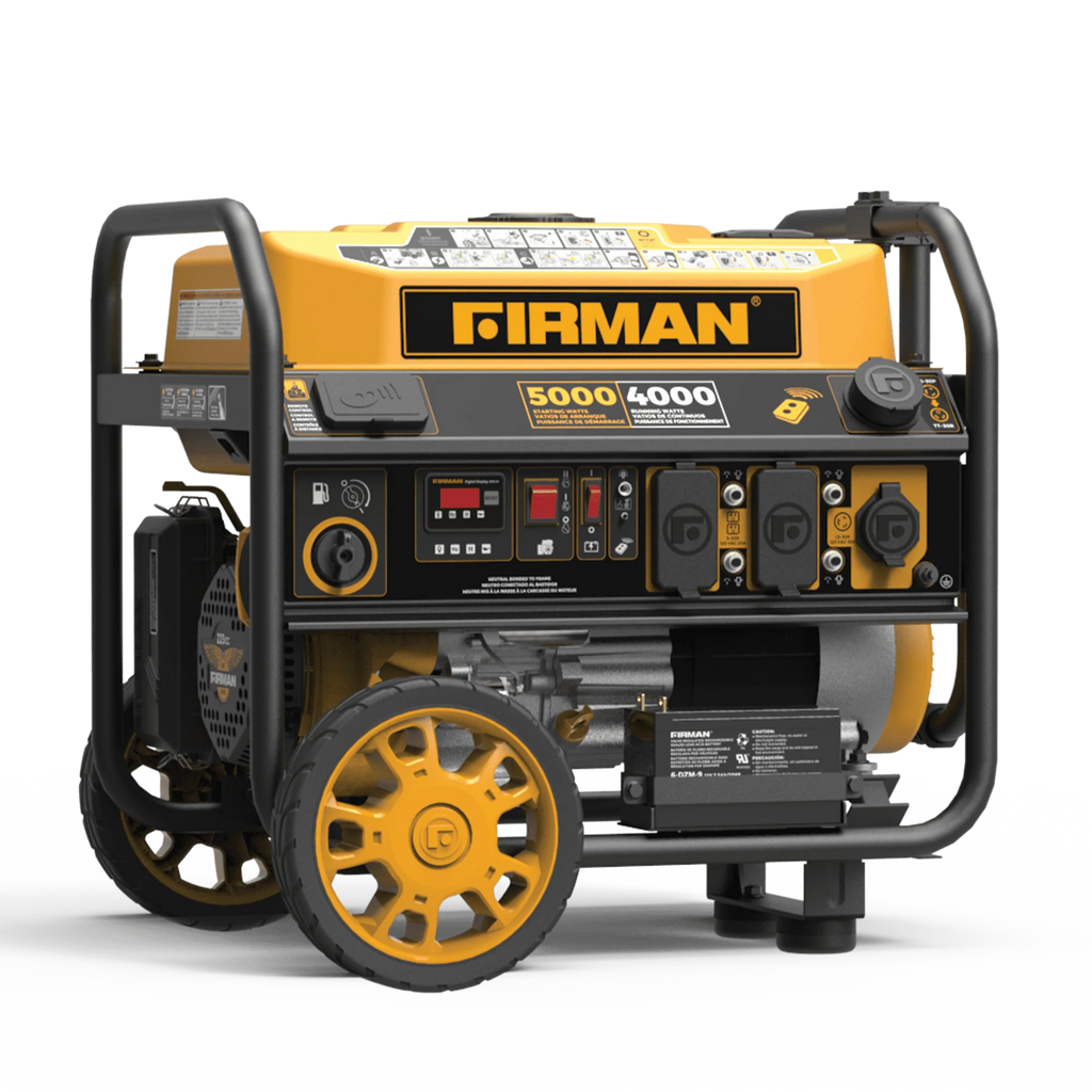 5000/4000 Watt Remote Start Gas Portable Generator F581265