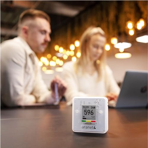 Wireless Indoor Air Quality Monitor with E-Ink Screen K917