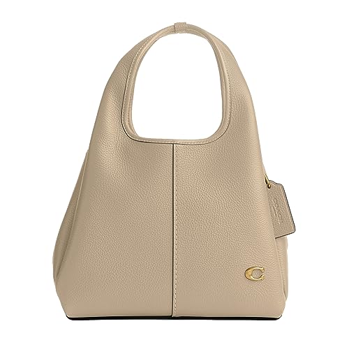 Polished Pebble Leather Lana Shoulder Bag 23 L440