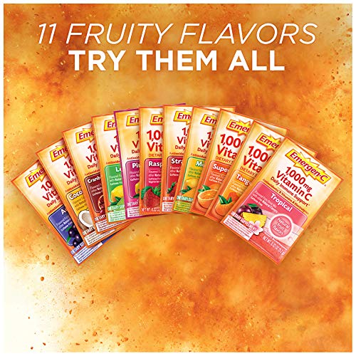 1000mg Vitamin C Powder, Tangerine Flavor - 10 Count G746