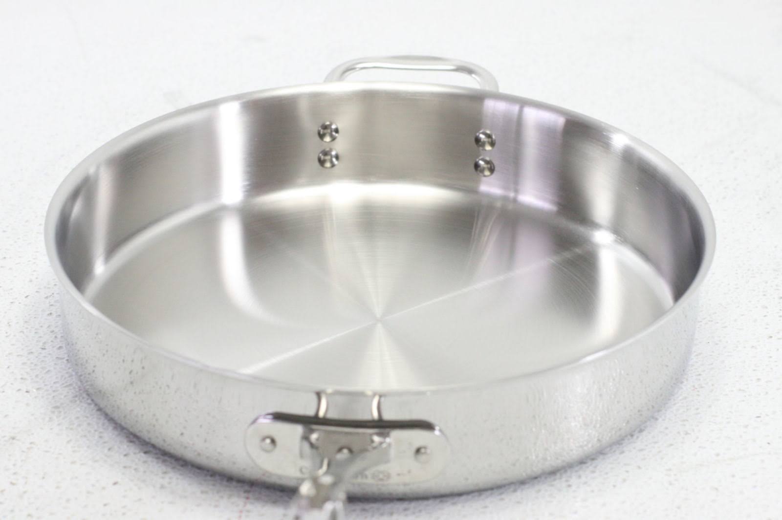 Tri-Ply Stainless Steel 5-Quart Saute Pan with Cover U23915