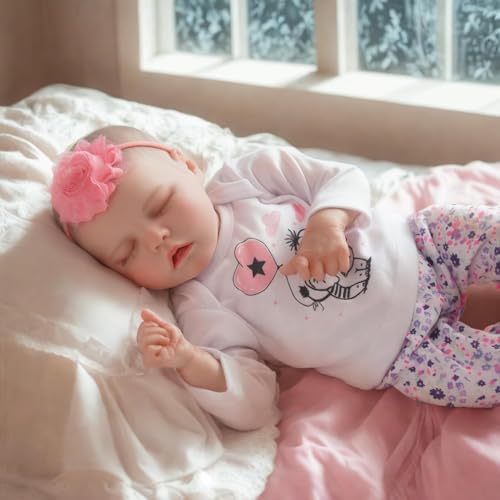 17 Inch Realistic Reborn Baby Doll with Feeding Kit Y5537