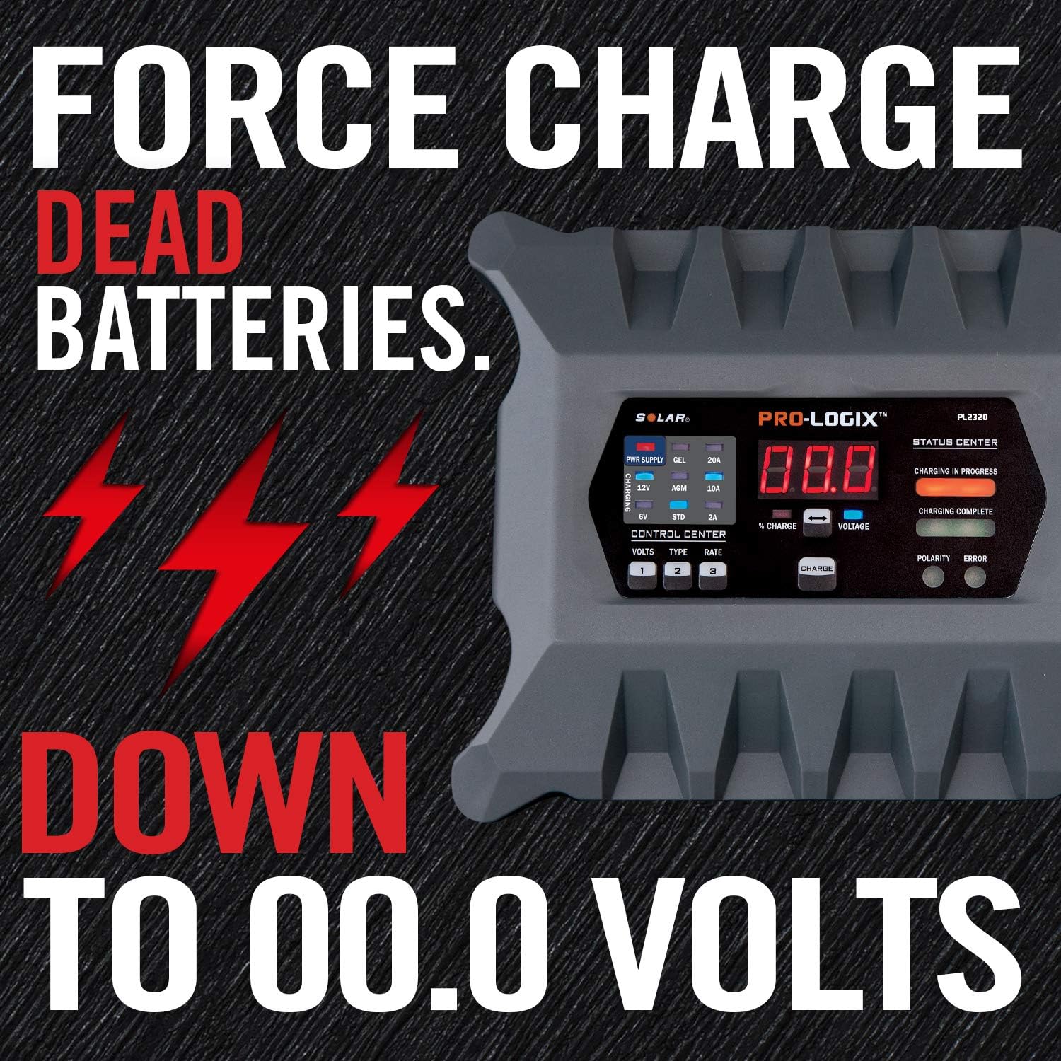 20-Amp Fully-Automatic Smart Battery Charger T10433
