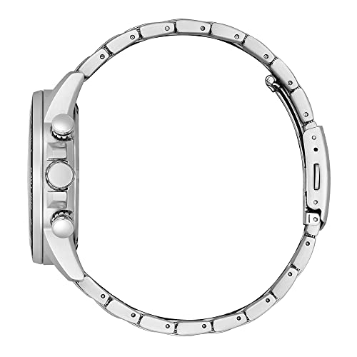 Stainless Steel Eco-Drive Chronograph Watch R57817