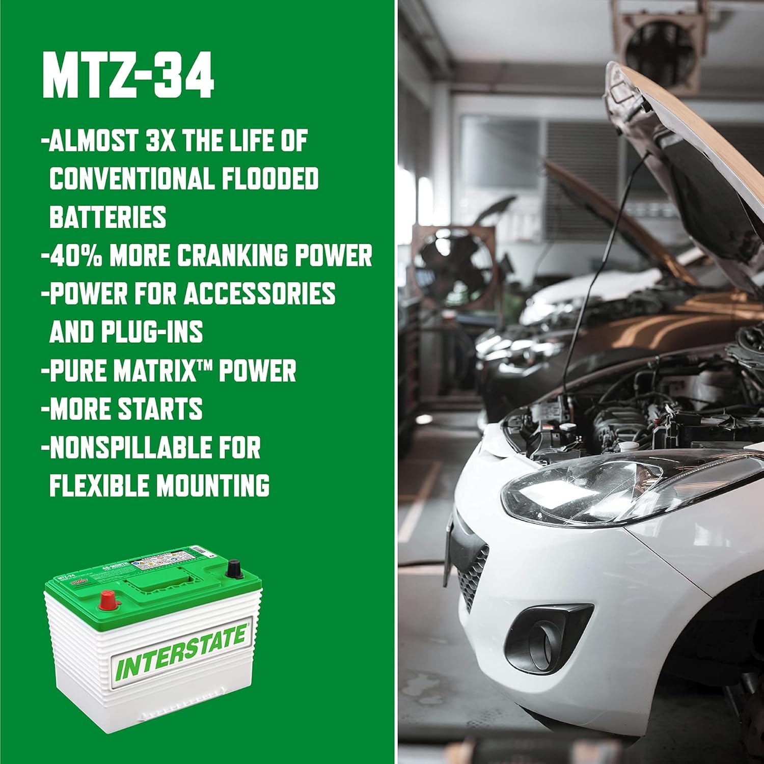 12V 63Ah Pure Lead Deep Cycle Automotive Battery E2308