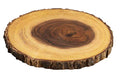Natural Acacia Wood Live Edge Serving Platter L423342