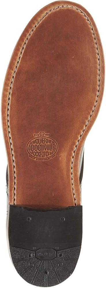 Black Leather 1000 Mile Fashion Boot S776385