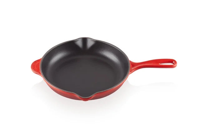 Enameled Cast-Iron 10-1/4-Inch Skillet with Iron Handle S724315