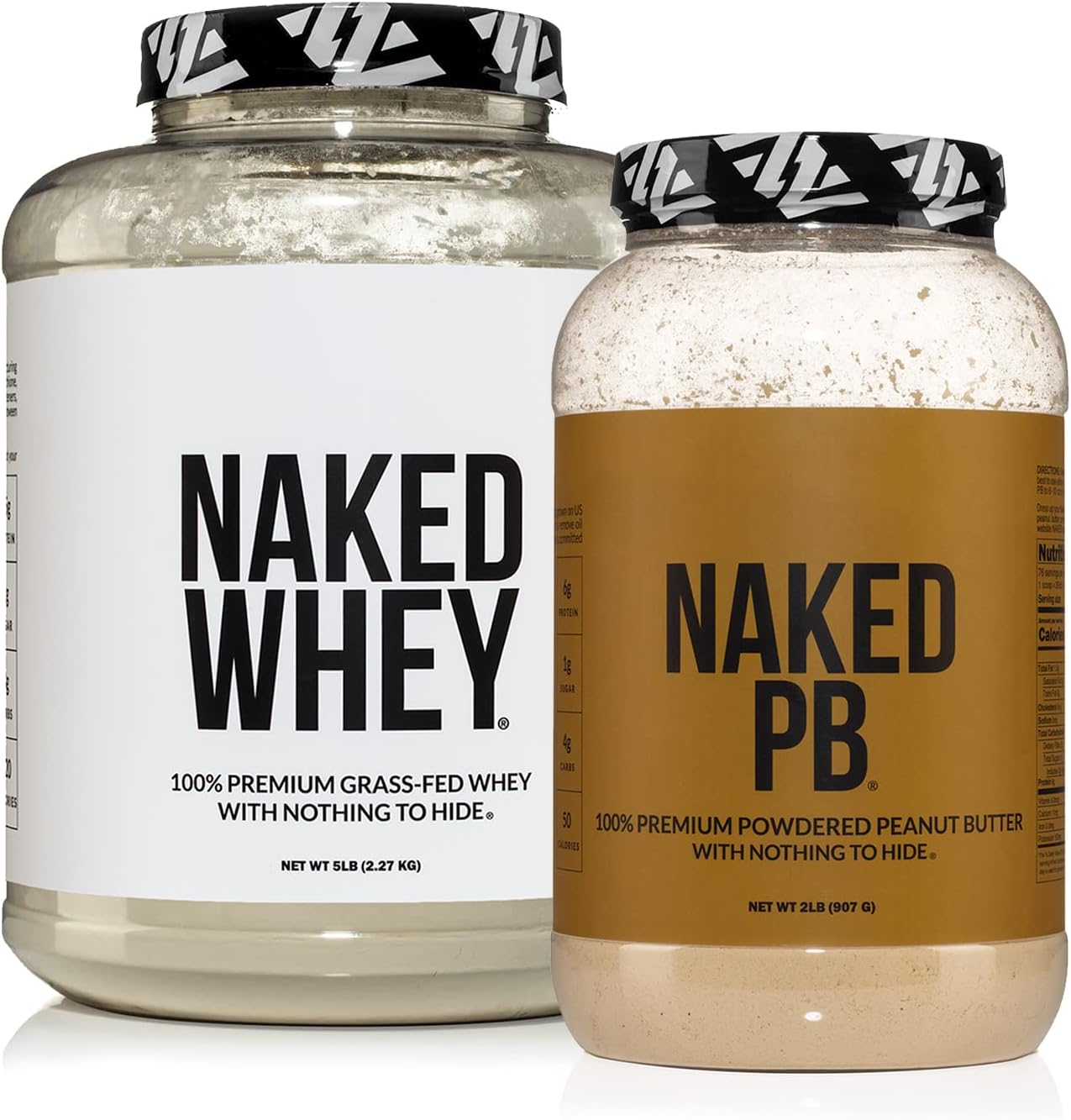 Unflavored Whey Protein Bundle 5LB and 2LB E357256