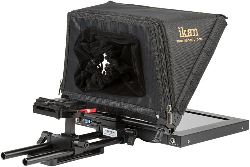 12-inch Portable Teleprompter Kit Black D420