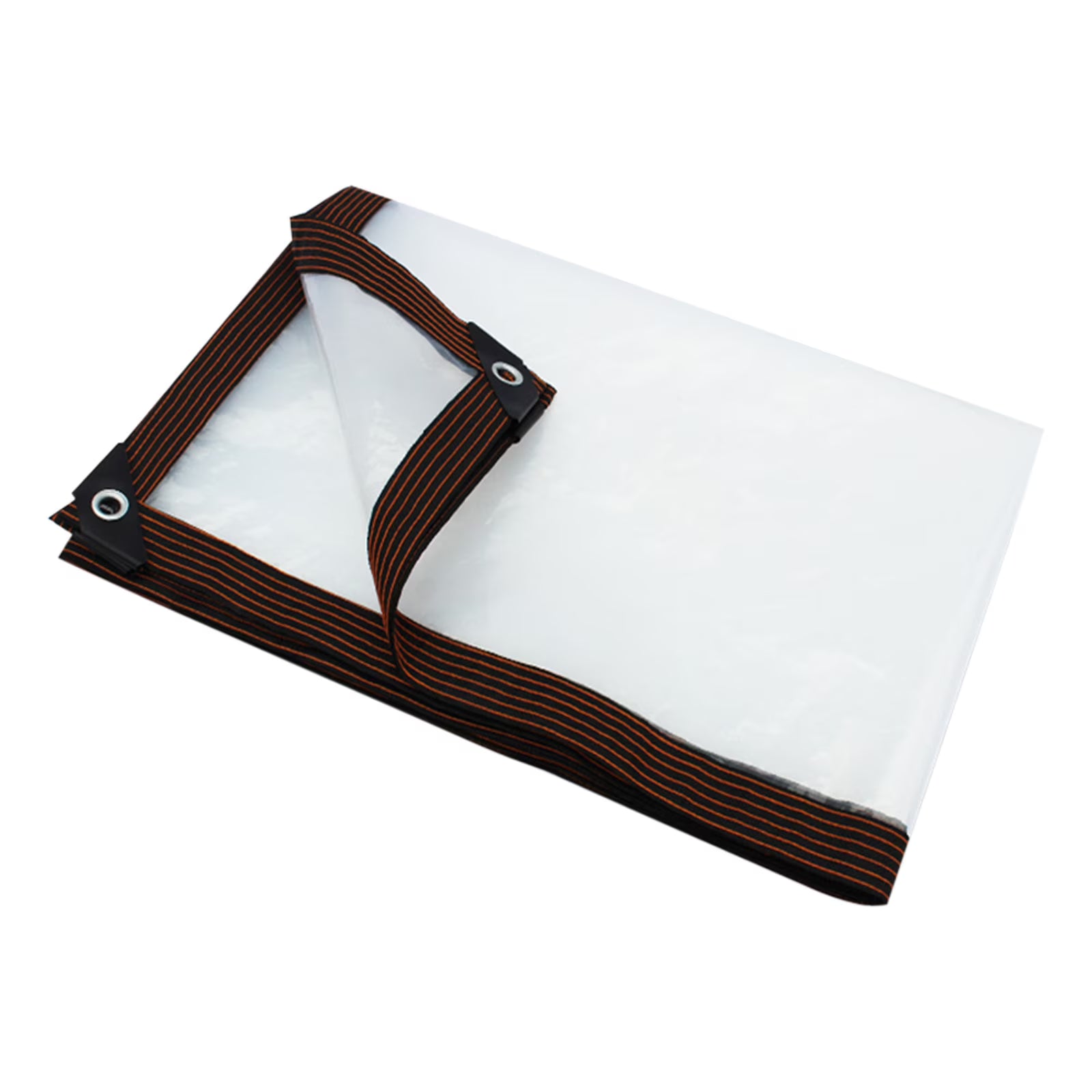 Clear Tarps Vinyl Coated PVC Tarps With Rustproof Grommets X893