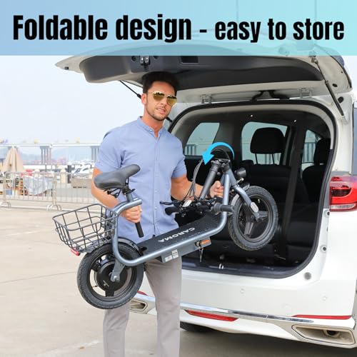 14" Tire 48V Electric Scooter with Seat F97521