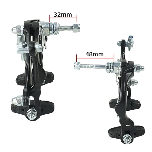 Aluminum Alloy Side Pull Bike Brake Caliper Set (1 Pair) J690300