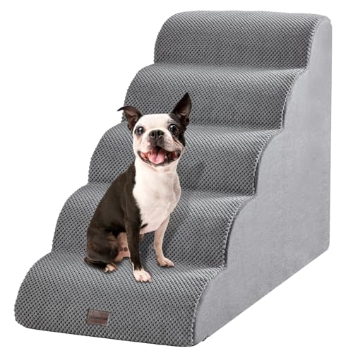 3 Steps Non-Slip Pet Stairs for Bed U726814