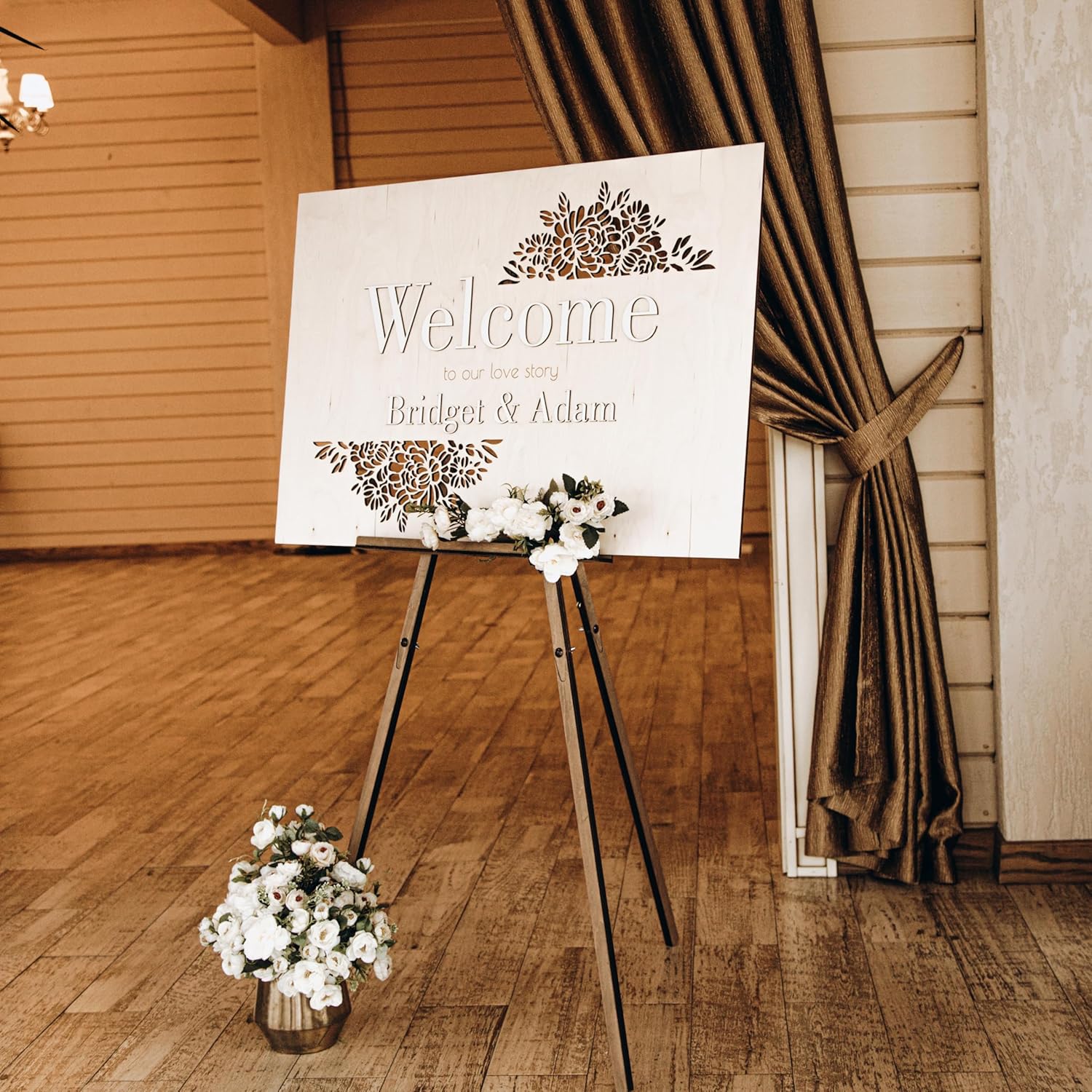 Wooden Wedding Welcome Sign Y5211