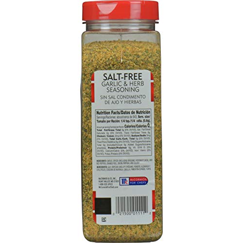 Garlic & Herb Seasoning, 19 oz Y28409