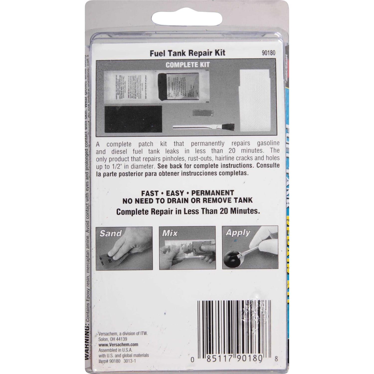 Heavy-Duty Fuel Tank Repair Kit T9993