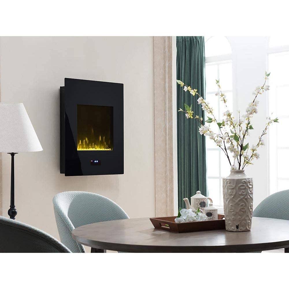 26-in Vertical Wall Mount Electric Fireplace C88640
