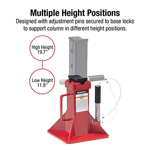 10-Ton Pin Type Jack Stands A238