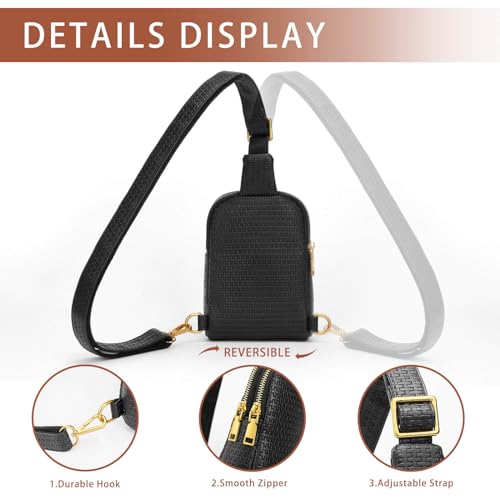 Soft Vegan Leather Crossbody Sling Bag Y1231