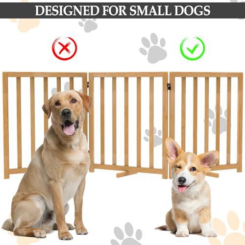 3-Panel Freestanding Pet Safety Fence, 24" x 60.8" J329216