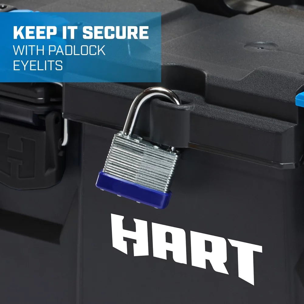 3 Piece Resin Plastic Modular Toolbox System M72059