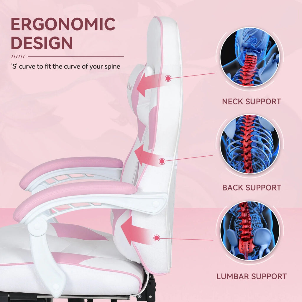 Pink Gaming Chair F309687