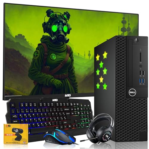 Core i7 16GB RAM 1TB SSD 27-inch Curved Monitor GT 1030 RGB Keyboard Mouse RGB Headphone Webcam Wi-Fi Win 11 Pro Desktop PC P4851