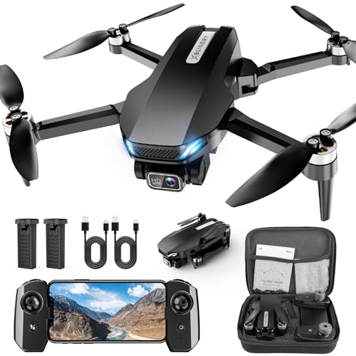 2K HD FPV Drone with Camera, Brushless Motor, Foldable W733