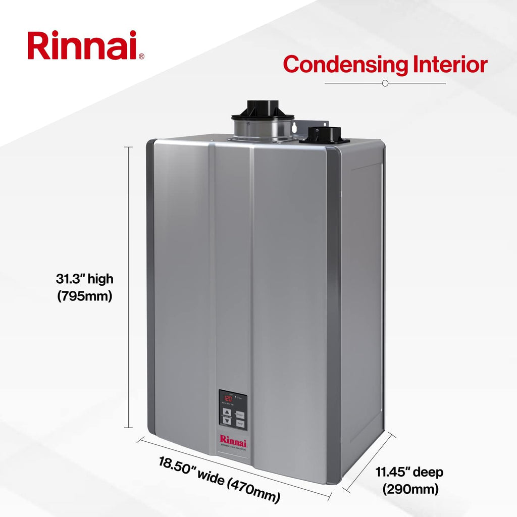 Smart-Circ Condensing Gas Tankless Water Heater, 199,000 BTU X464471