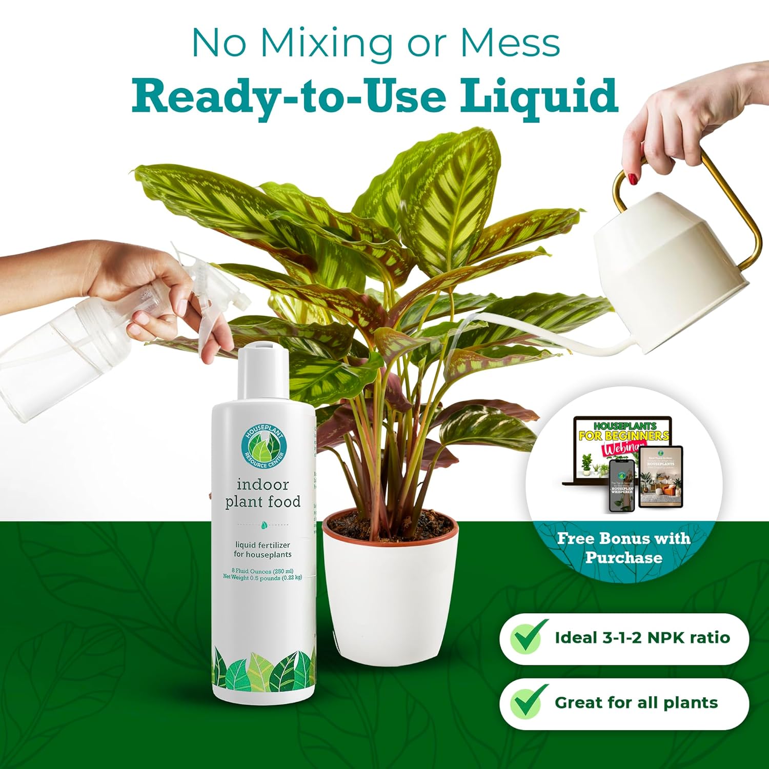 Organic Liquid Fertilizer 8 oz J8298