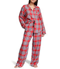 Flannel Long Pajama Set A380