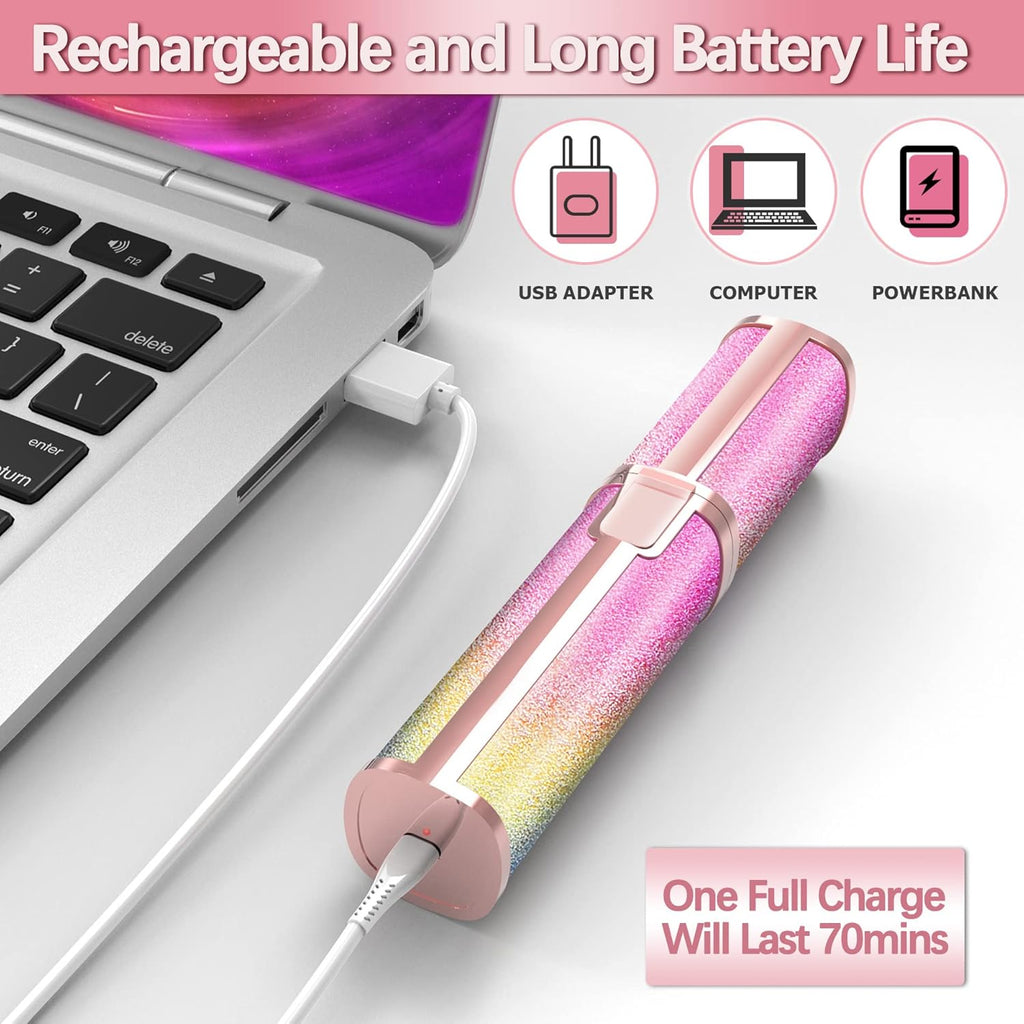 Rechargeable Facial Hair Remover with LED Light Y884