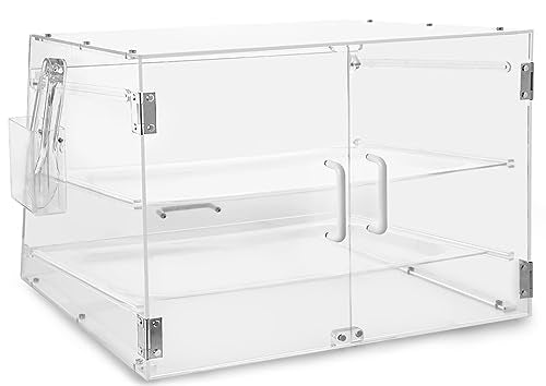 3 Tray Acrylic Pastry Display Case with Serving Tong G1153