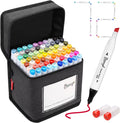 Set of 72 Alcohol-Based Dual Tip Art Markers H485