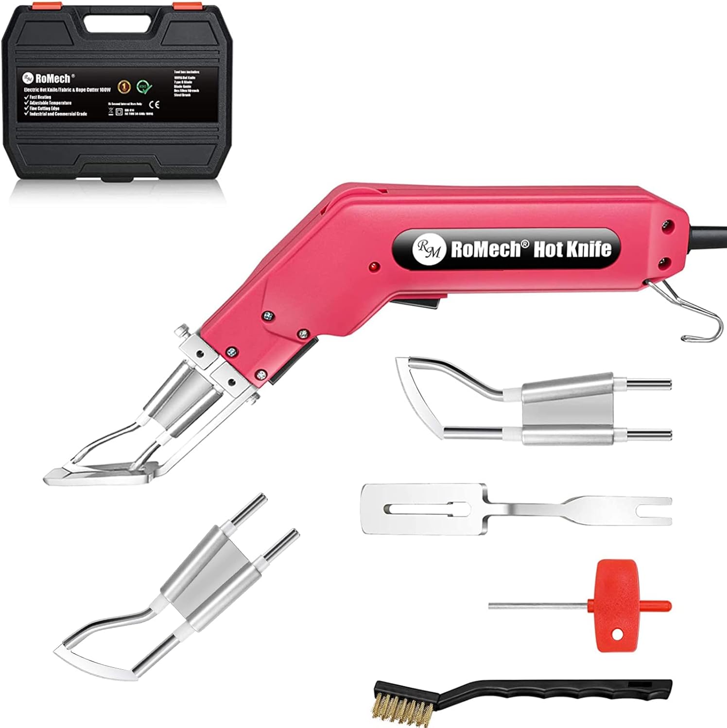 Rope Cutter Electric Hot Knife with Replacement Parts I34334