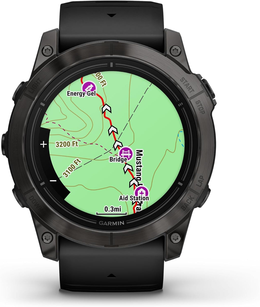 51 mm Titanium Watch with AMOLED Display B51435