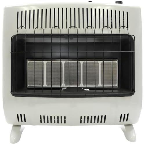 30000 Btu Vent Free Radiant Propane Heater With Thermostat And Blower F1316