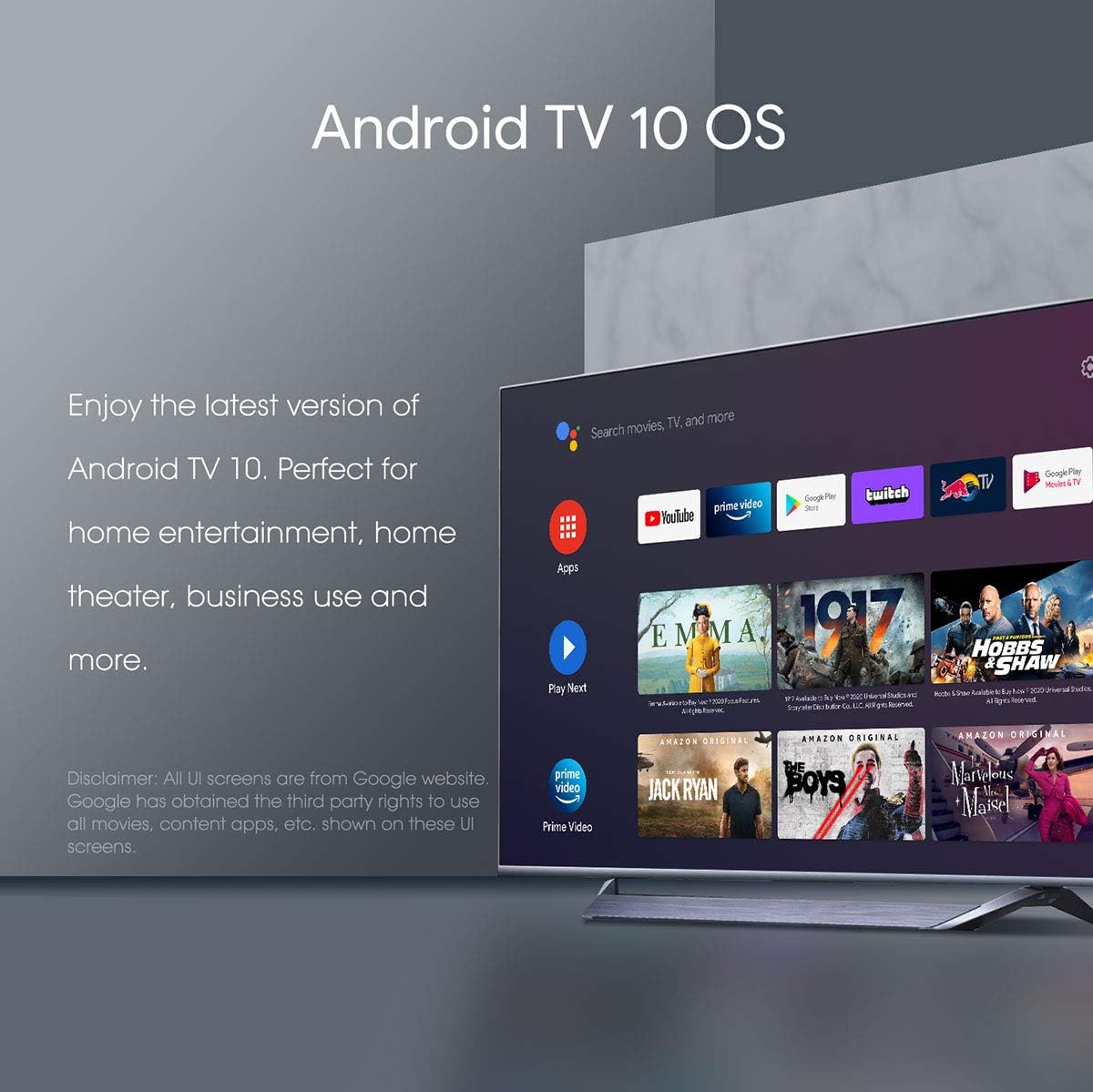 4K HDR Android TV Streaming Media Player C92918